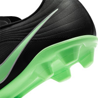 Nike Tiempo Maestro Club Gras / Kunstgras Voetbalschoenen (MG) Zwart Felgroen Zilvergrijs