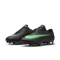 Nike Zoom Mercurial Superfly 11 Pro Gras Voetbalschoenen (FG) Zwart Felgroen Zilvergrijs