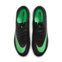Nike Zoom Mercurial Superfly 11 Pro Gras Voetbalschoenen (FG) Zwart Felgroen Zilvergrijs