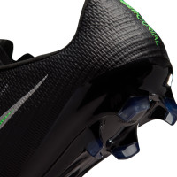 Nike Zoom Mercurial Superfly 11 Pro Gras Voetbalschoenen (FG) Zwart Felgroen Zilvergrijs