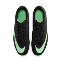 Nike Mercurial Vapor 17 Club Gras / Kunstgras Voetbalschoenen (MG) Zwart Felgroen Zilvergrijs