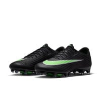 Nike Mercurial Vapor 17 Pro Kunstgras Voetbalschoenen (AG) Zwart Felgroen Zilvergrijs