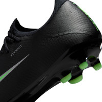 Nike Mercurial Vapor 17 Pro Kunstgras Voetbalschoenen (AG) Zwart Felgroen Zilvergrijs