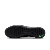 Nike Mercurial Vapor 17 Academy Zaalvoetbalschoenen (IN) Zwart Felgroen Zilvergrijs