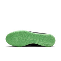 Nike Mercurial Vapor 17 Club Zaalvoetbalschoenen (IN) Zwart Felgroen Zilvergrijs