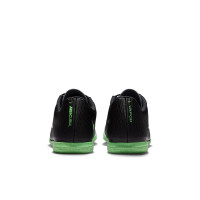 Nike Mercurial Vapor 17 Club Zaalvoetbalschoenen (IN) Zwart Felgroen Zilvergrijs