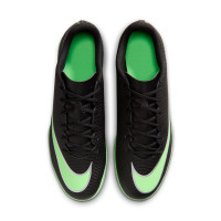 Nike Mercurial Vapor 17 Club Zaalvoetbalschoenen (IN) Zwart Felgroen Zilvergrijs