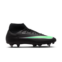 Nike Mercurial Superfly 11 Academy IJzeren-Nop Voetbalschoenen (SG) Anti-Clog Zwart Felgroen Zilvergrijs