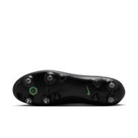 Nike Mercurial Superfly 11 Academy IJzeren-Nop Voetbalschoenen (SG) Anti-Clog Zwart Felgroen Zilvergrijs