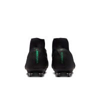 Nike Mercurial Superfly 11 Academy IJzeren-Nop Voetbalschoenen (SG) Anti-Clog Zwart Felgroen Zilvergrijs