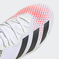 adidas PREDATOR 20.3 Zaalvoetbalschoenen (IN) Wit Zwart Rood