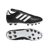 adidas Kaiser Liga 2 Gras Voetbalschoenen (FG) Zwart Wit
