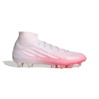 adidas F50 Sparkfusion Pro Gras / Kunstgras Voetbalschoenen (MG) Dames Roze Wit
