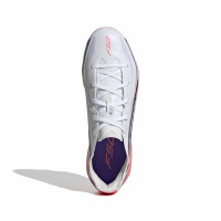 adidas F50 Hyperfast Elite Gras Football Boots (FG) Kids White Purple Pink