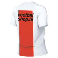SV Bernardus Thuisshirt Dames Korte Mouw Wit Oranje