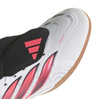adidas Predator League FT Zaalvoetbalschoenen (IN) Wit Zwart Roze