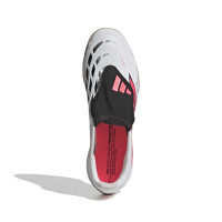 adidas Predator League FT Zaalvoetbalschoenen (IN) Wit Zwart Roze
