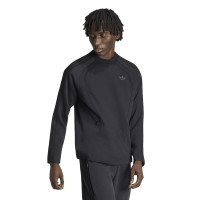adidas Spacer Crew Tracksuit Black Dark Grey