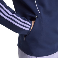 adidas Spacer Crew Trainingspak Donkerblauw Paars Wit