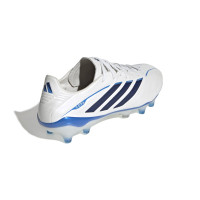 adidas Copa Pure IV Elite Gras Voetbalschoenen (FG) Wit Blauw Donkerblauw