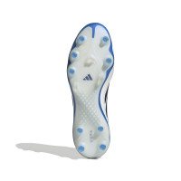 adidas Copa Pure IV Elite Gras Voetbalschoenen (FG) Wit Blauw Donkerblauw