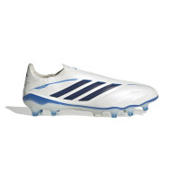 adidas Copa Pure IV Elite Veterloze Gras Voetbalschoenen (FG) Wit Blauw Donkerblauw