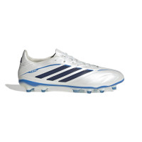 adidas Copa Pure IV Pro Gras Voetbalschoenen (FG) Wit Blauw Donkerblauw