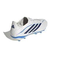 adidas Copa Pure IV Pro Gras Voetbalschoenen (FG) Wit Blauw Donkerblauw