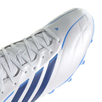 adidas Copa Pure IV League Gras Voetbalschoenen (FG) Wit Blauw Donkerblauw