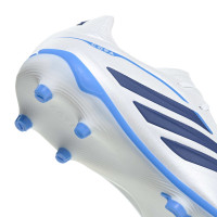 adidas Copa Pure IV League Gras Football Boots (FG) Kids White Blue Dark Blue