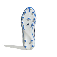 adidas Copa Pure IV League Gras Football Boots (FG) Kids White Blue Dark Blue
