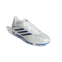 adidas Copa Pure IV Club Gras / Kunstgras Voetbalschoenen (MG) Wit Blauw Donkerblauw