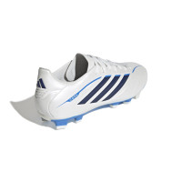 adidas Copa Pure IV Club Gras / Kunstgras Voetbalschoenen (MG) Wit Blauw Donkerblauw