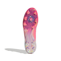 adidas F50 Sparkfusion Elite Grass/Artificial Grass Football Boots (MG) Women's Pink White