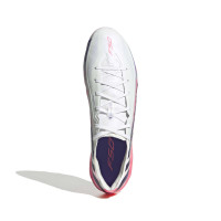 adidas F50 Hyperfast Pro Kunstgras Voetbalschoenen (AG) Wit Paars Roze