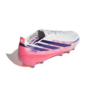 adidas F50 Hyperfast Pro Kunstgras Voetbalschoenen (AG) Wit Paars Roze