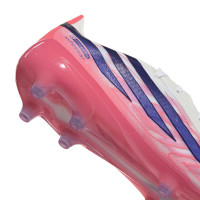 adidas F50 Hyperfast Pro Kunstgras Voetbalschoenen (AG) Wit Paars Roze