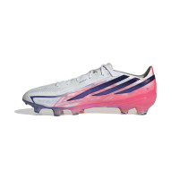 adidas F50 Hyperfast Elite Grass (FG) Football Boots (FG) White Purple Pink