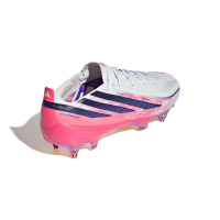 adidas F50 Hyperfast Elite IJzeren-Nop Voetbalschoenen (SG) Wit Paars Roze