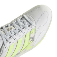 adidas Super Sala III Indoor Football Boots (IN) Light Grey Light Green Lime