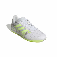 adidas Super Sala III Indoor Football Boots (IN) Light Grey Light Green Lime