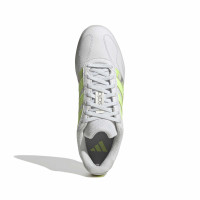 adidas Super Sala III Indoor Football Boots (IN) Light Grey Light Green Lime
