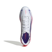 adidas F50 Hyperfast League Zaalvoetbalschoenen (IN) Wit Paars Roze