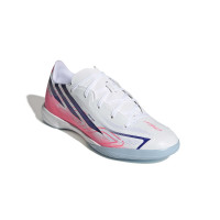 adidas F50 Hyperfast League Zaalvoetbalschoenen (IN) Kids Wit Paars Roze