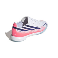 adidas F50 Hyperfast League Zaalvoetbalschoenen (IN) Kids Wit Paars Roze