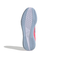 adidas F50 Hyperfast Club Zaalvoetbalschoenen (IN) Kids Wit Paars Roze