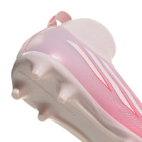 adidas F50 Sparkfusion League Grass/Artificial Grass Football Boots (MG) Kids Pink White