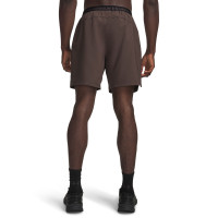 Under Armour Vanish Woven Seamless Trainingsset Donkerbruin Zwart