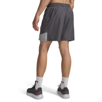 Under Armour Tech Utility Trainingsset Lichtgrijs Donkergrijs Rood