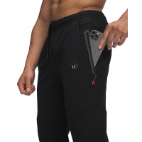 Under Armour Utility Woven Winterized Trainingsbroek Zwart Donkergrijs Wit